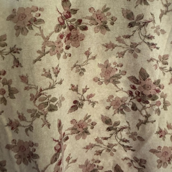 Ralph Lauren floral romantic long sleeve top size XL - Picture 7 of 9